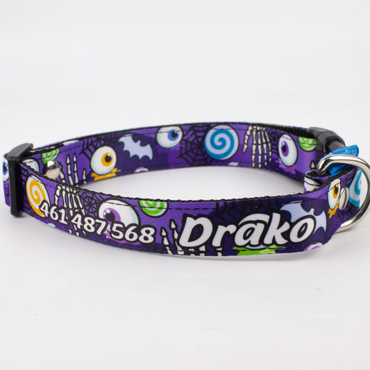 Collar personalizado para Mascota: Ojo Loco