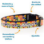 Collar personalizado: Love Grid