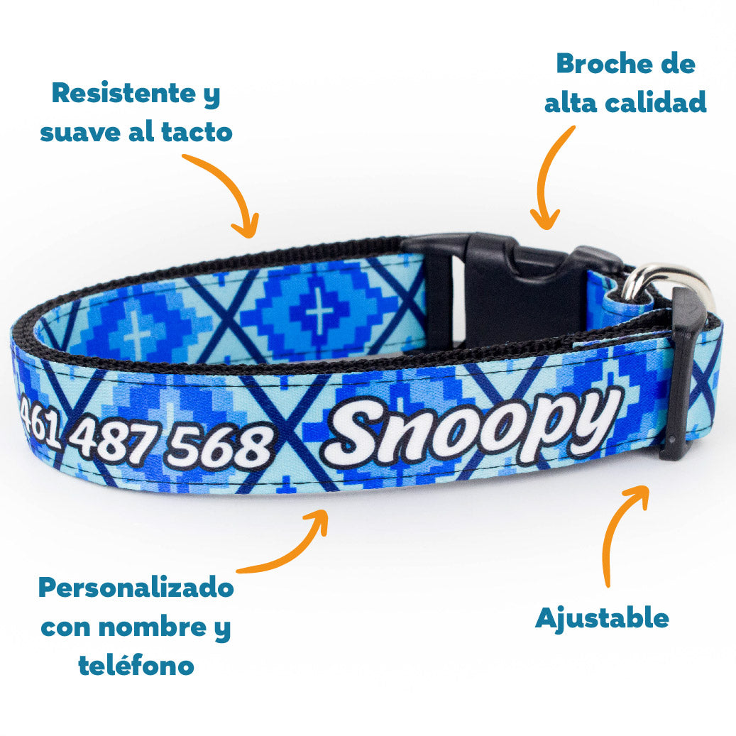 Collar personalizado para Mascota: Mandala