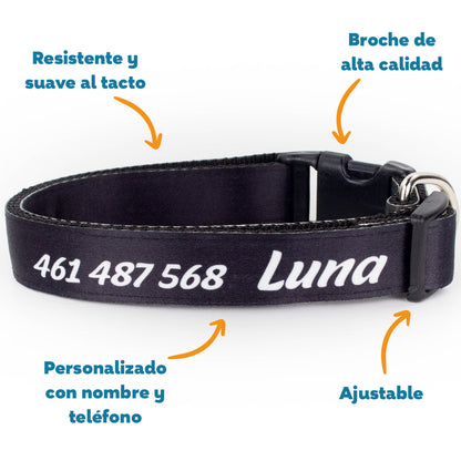 Collar personalizado para Mascota: Liso