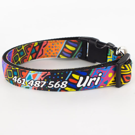 Collar personalizado para Mascota: Grecas