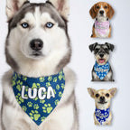 Bandana Personalizada: Huellitas