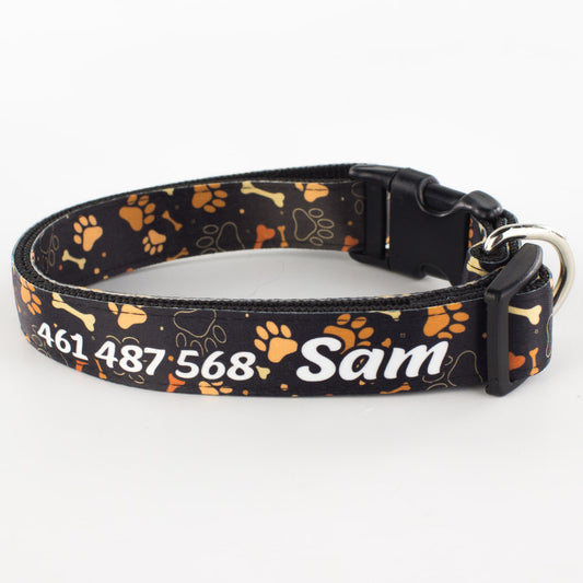 Collar personalizado para Mascota: Huellitas
