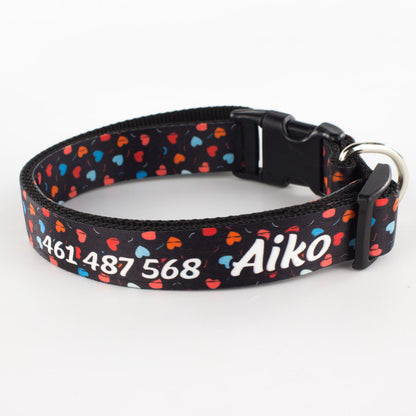 Collar personalizado para Mascota: Amor Nocturno