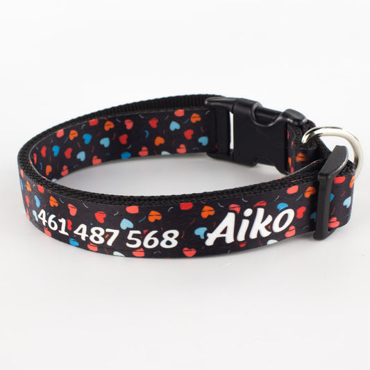 Collar personalizado para Mascota: Amor Nocturno