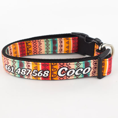 Collar personalizado para Mascota: Tribal